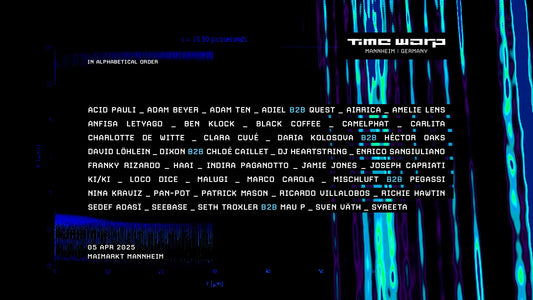 Charlotte de Witte at Time Warp Germany 2025